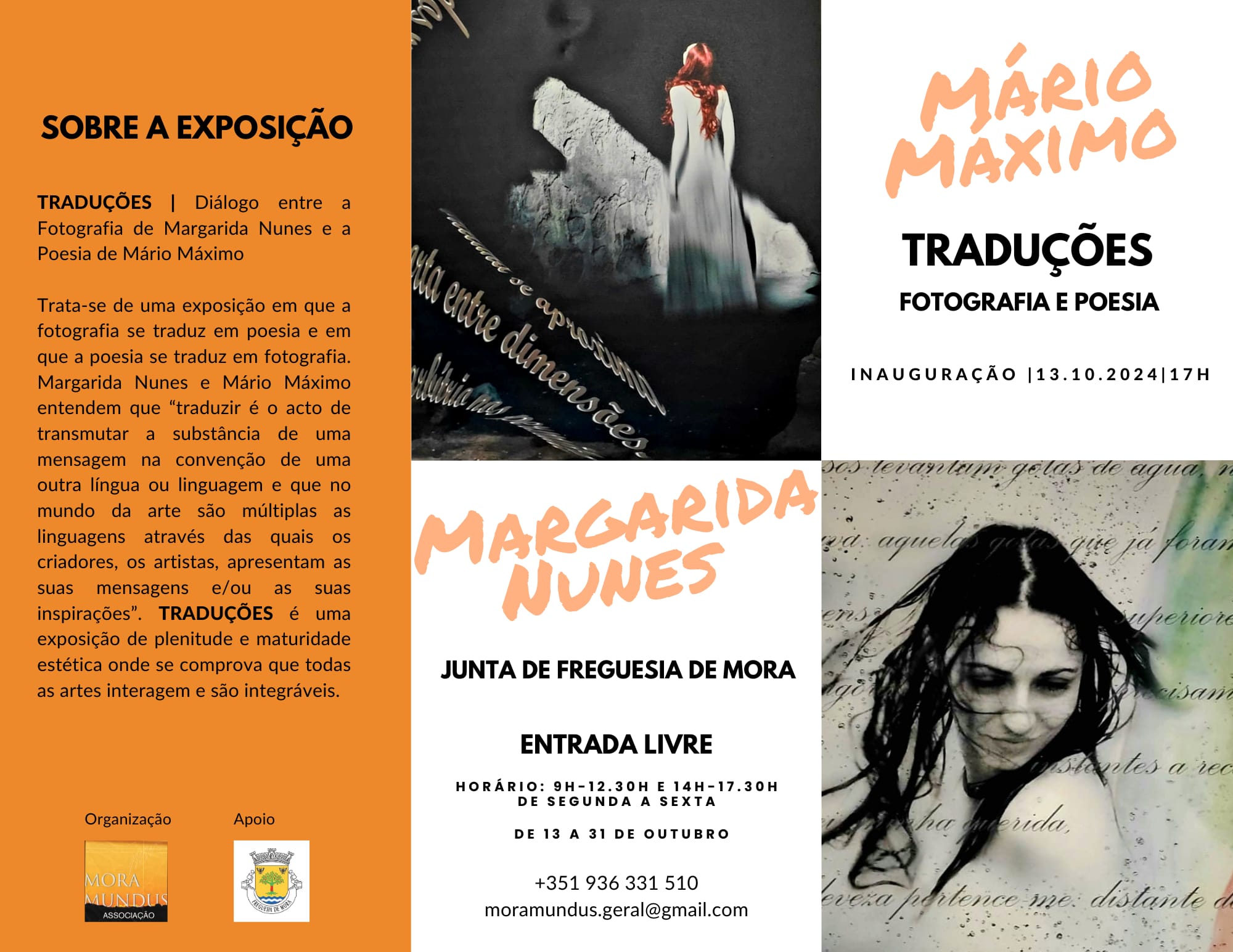 TRADUÇÕES | Exposição de fotografia e poesia